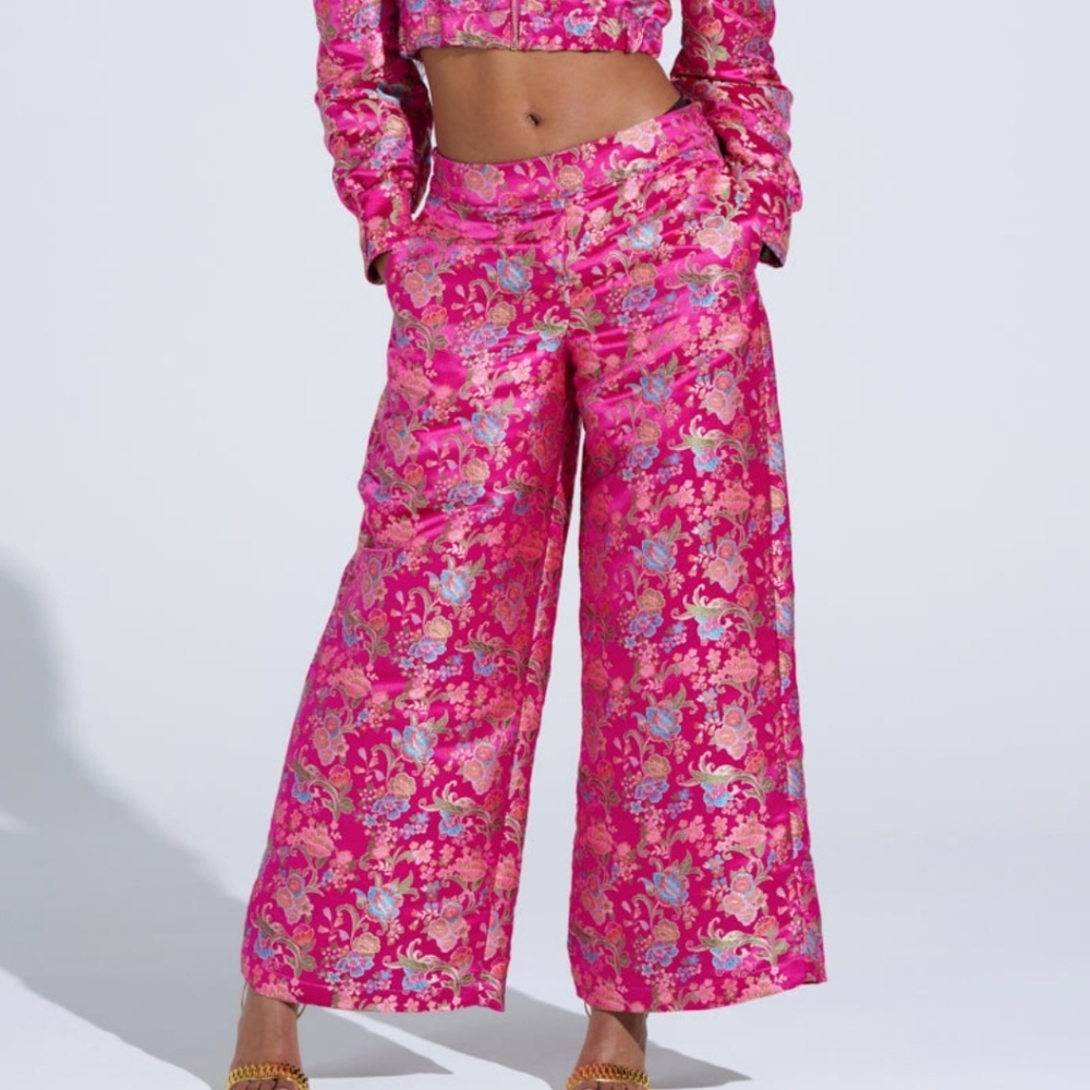 JULES BROCADE TROUSER - XL